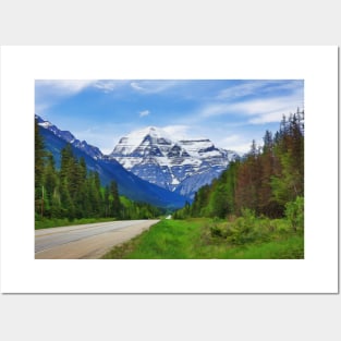 Majestic View - Mount Robson BC Posters and Art